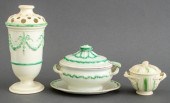 ENGLISH GREEN & WHITE CREAMWAR