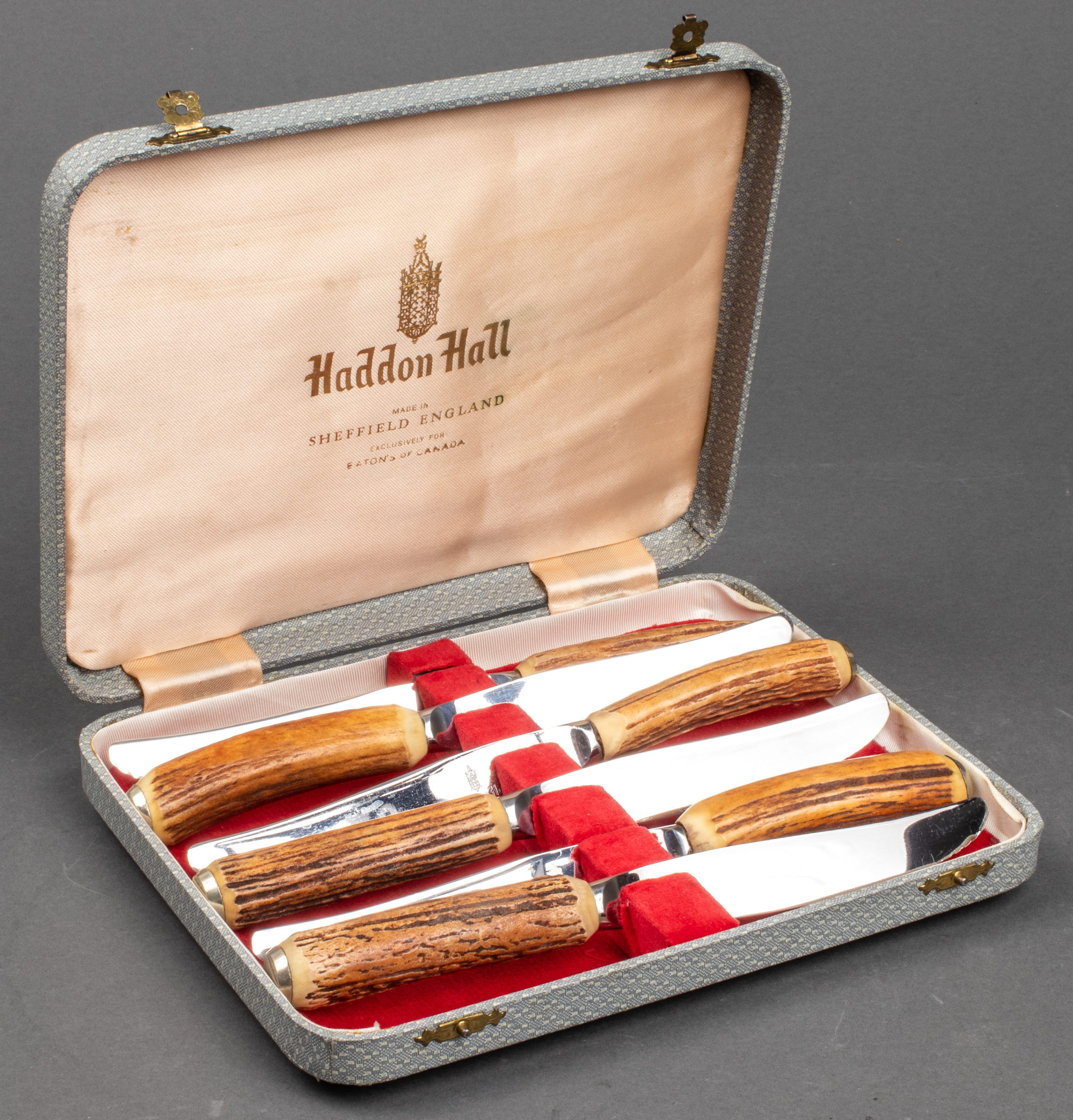 ENGLISH HADDON HALL ANTLER HANDLE