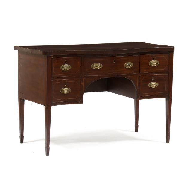 ENGLISH HEPPLEWHITE INLAID MAHOGANY