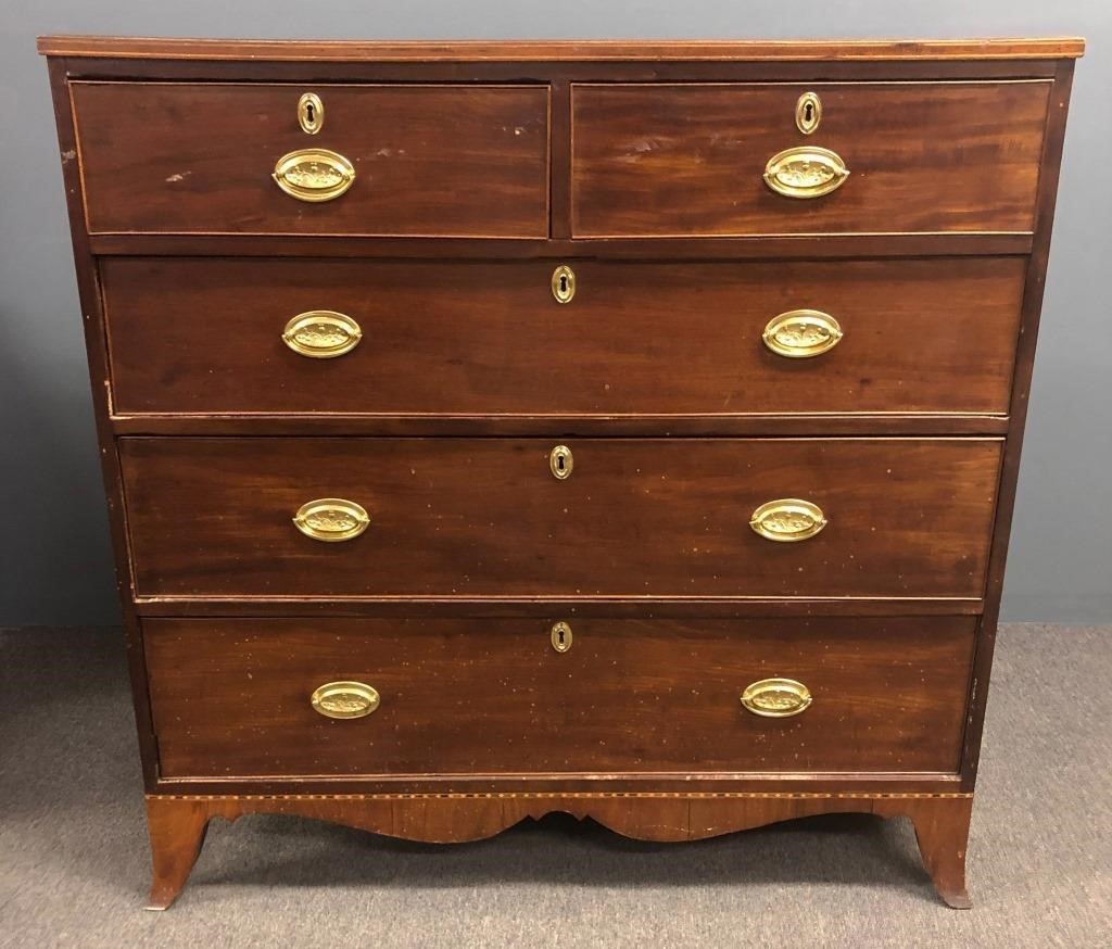 English Hepplewhite mahogany