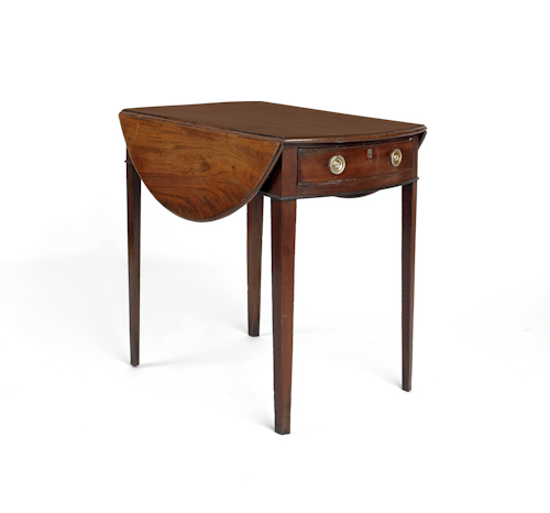 English Hepplewhite mahogany