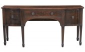 ENGLISH HEPPLEWHITE MAHOGANY S