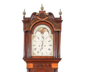 ENGLISH HEPPLEWHITE TALL CASE