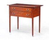 ENGLISH HEPPLWHITE WORK TABLE.