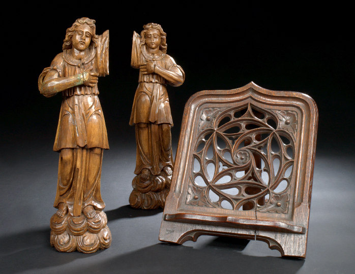 English Highly Carved Oak