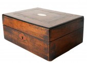 ENGLISH INLAID BURLWOOD BOXwit