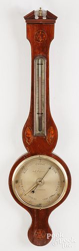 ENGLISH INLAID MAHOGANY BANJO