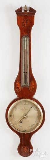 ENGLISH INLAID MAHOGANY BANJO