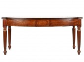 ENGLISH INLAID MAHOGANY BOWFRO