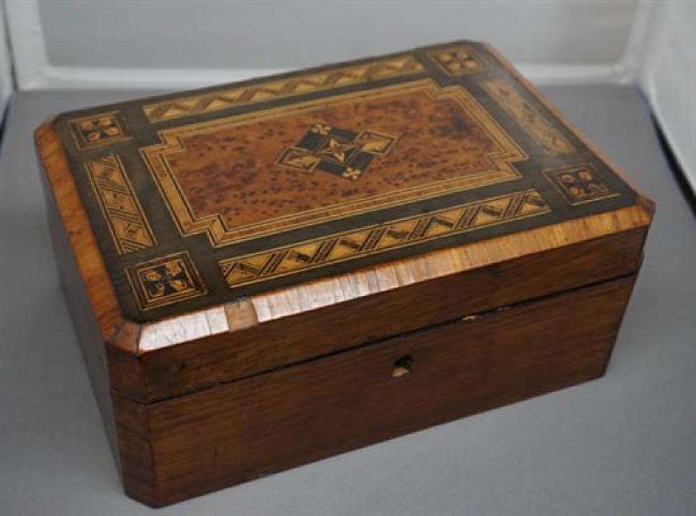 ENGLISH INLAID ROSEWOOD
