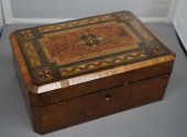 ENGLISH INLAID ROSEWOOD STATIO