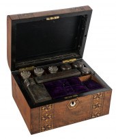 ENGLISH INLAID WALNUT DRESSER