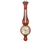 ENGLISH INLAID WHEEL BAROMETER