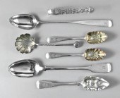 English, Irish silver flatware