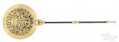ENGLISH IRON AND BRASS BEDWARM