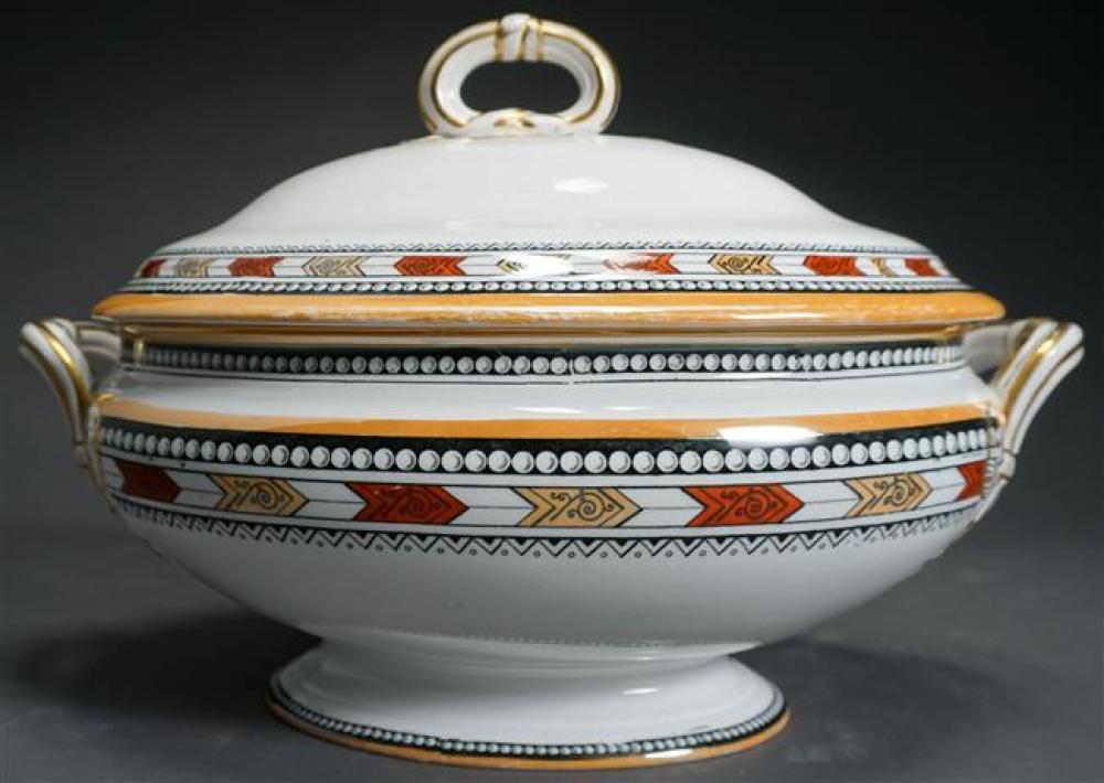 ENGLISH IRONSTONE COVERED TUREEN;