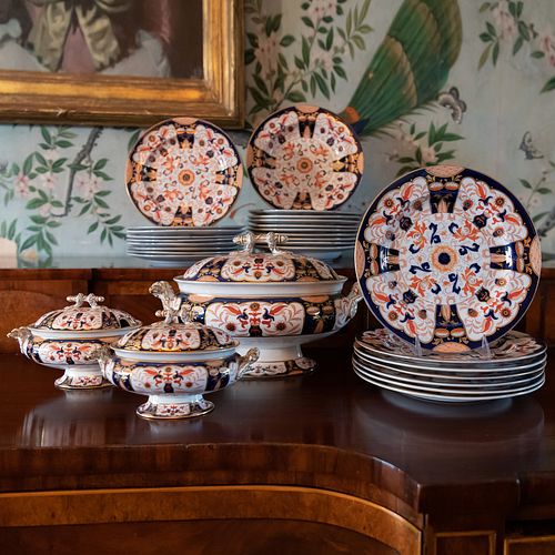 ENGLISH IRONSTONE IMARI PART