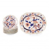 ENGLISH IRONSTONE IMARI PATTER