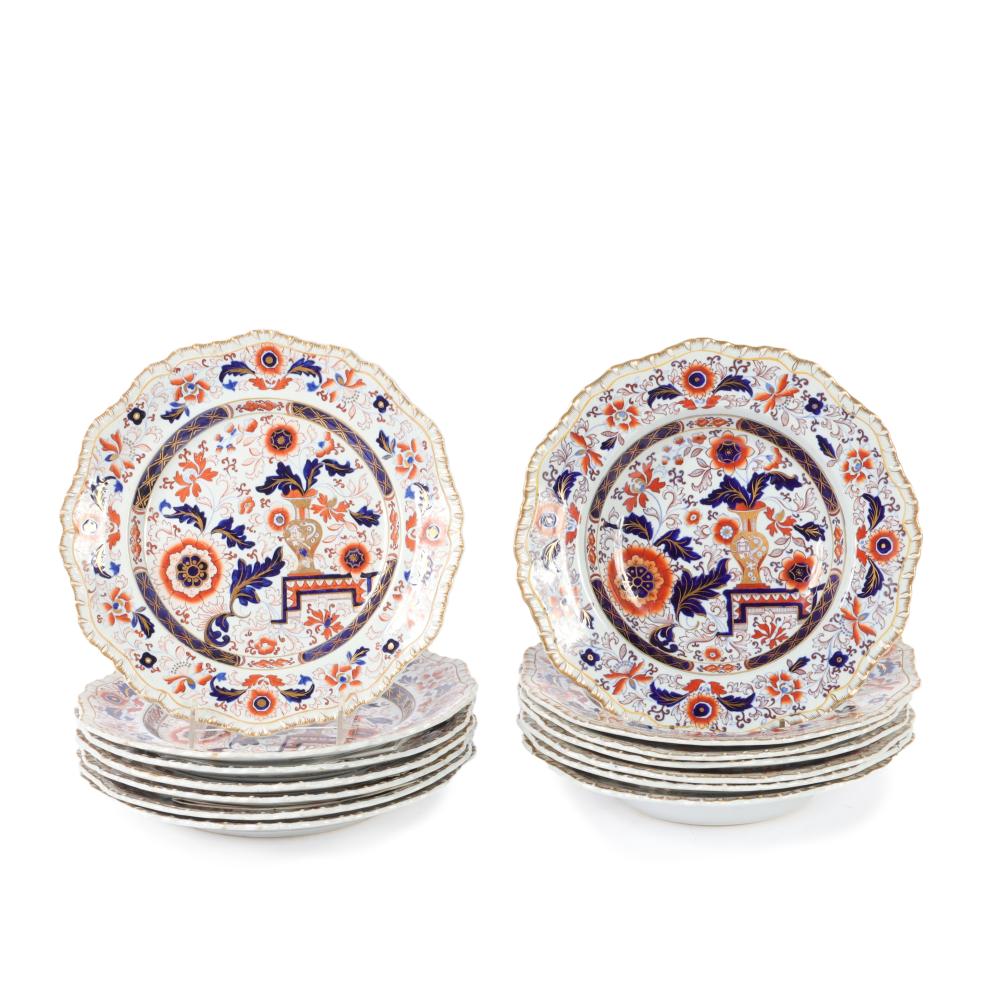 ENGLISH IRONSTONE IMARI PATTERN