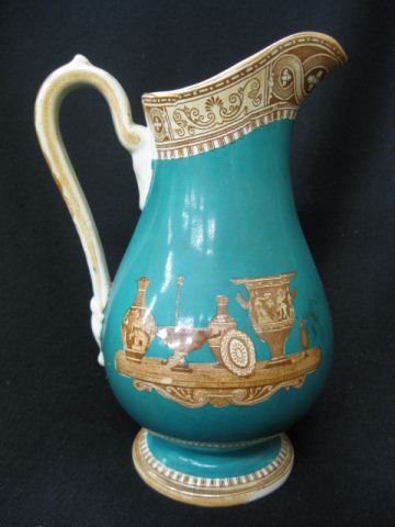 English Ironstone Pitcher Roman