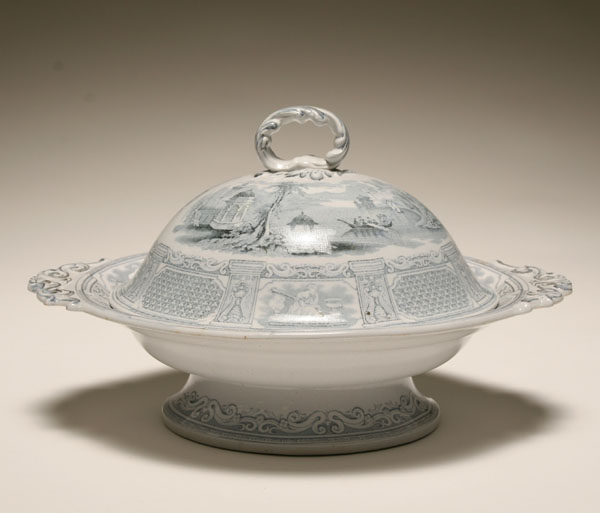 English ironstone transfer