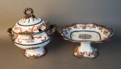 ENGLISH IRONSTONE TREEN AND FO