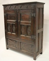 ENGLISH JACOBEAN CUPBOARD62 H