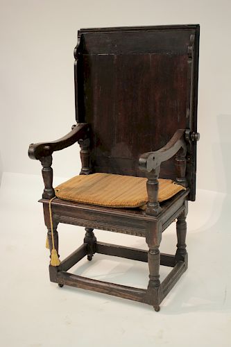 ENGLISH JACOBEAN OAK CONVERTIBLE