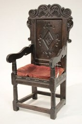 ENGLISH JACOBEAN OAK WAINSCOTT