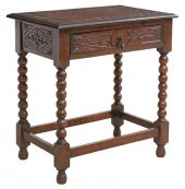 ENGLISH JACOBEAN STYLE CARVED