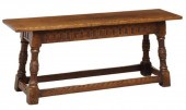 ENGLISH JACOBEAN STYLE CARVED