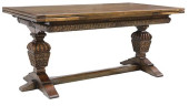 ENGLISH JACOBEAN STYLE CARVED
