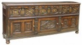 ENGLISH JACOBEAN STYLE OAK SID