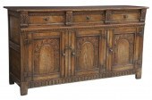 ENGLISH JACOBEAN STYLE OAK SID