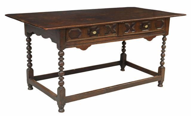 ENGLISH JACOBEAN STYLE OAK WORK