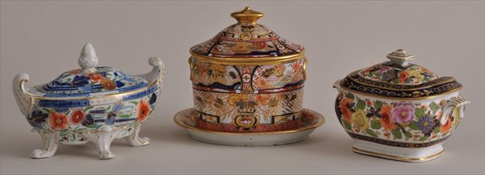 ENGLISH JAPAN PATTERN SUGAR BOWL