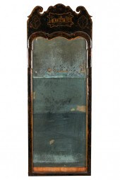 ENGLISH JAPANNED WALL MIRRORwi