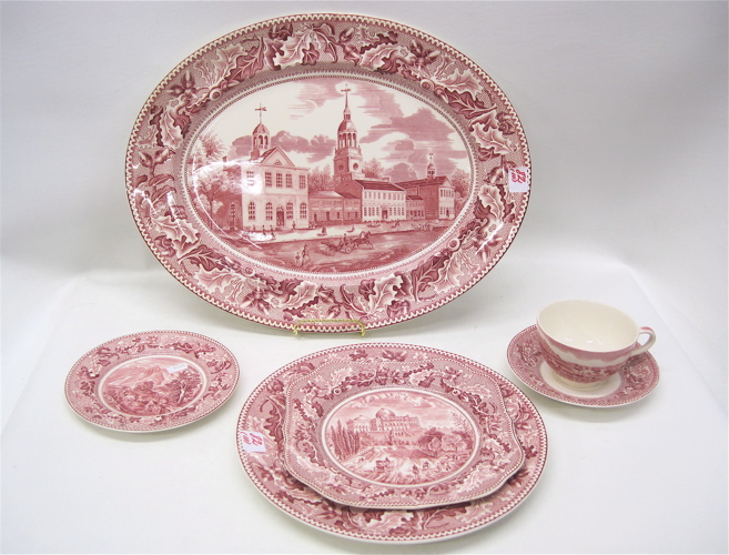 ENGLISH JOHNSON BROS. SET OF