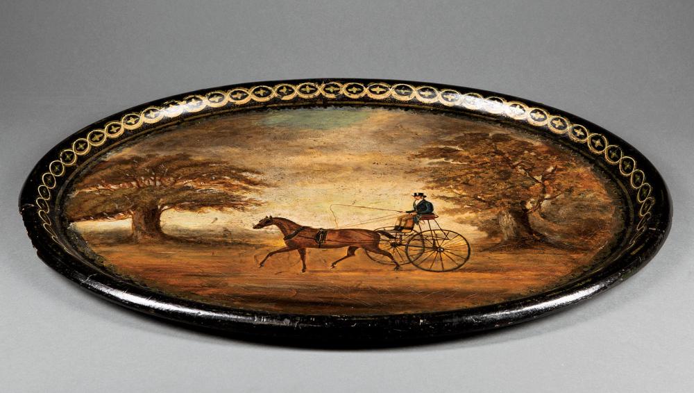 ENGLISH LACQUERED PAPIER-MâCHé