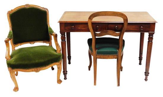 ENGLISH LADY'S DESK, FLAT OBLONG