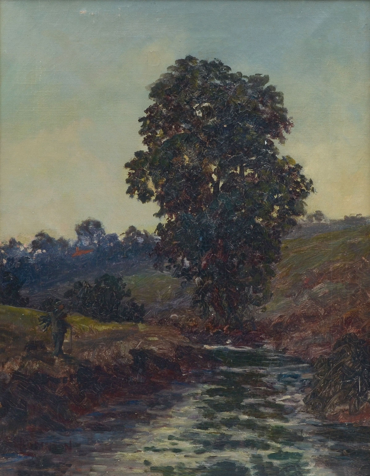 ENGLISH LANDCAPE PAINTING WITH