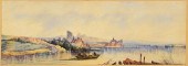 ENGLISH LANDSCAPE WATERCOLOR,