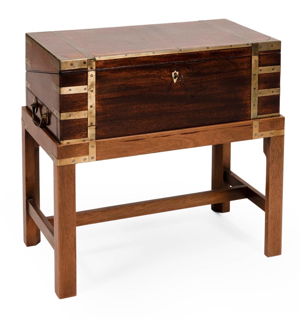 ENGLISH LAP DESK AND STAND 19TH
