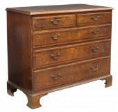 ENGLISH LATE GEORGIAN OAK CHES