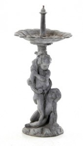 English lead sculptural founta
