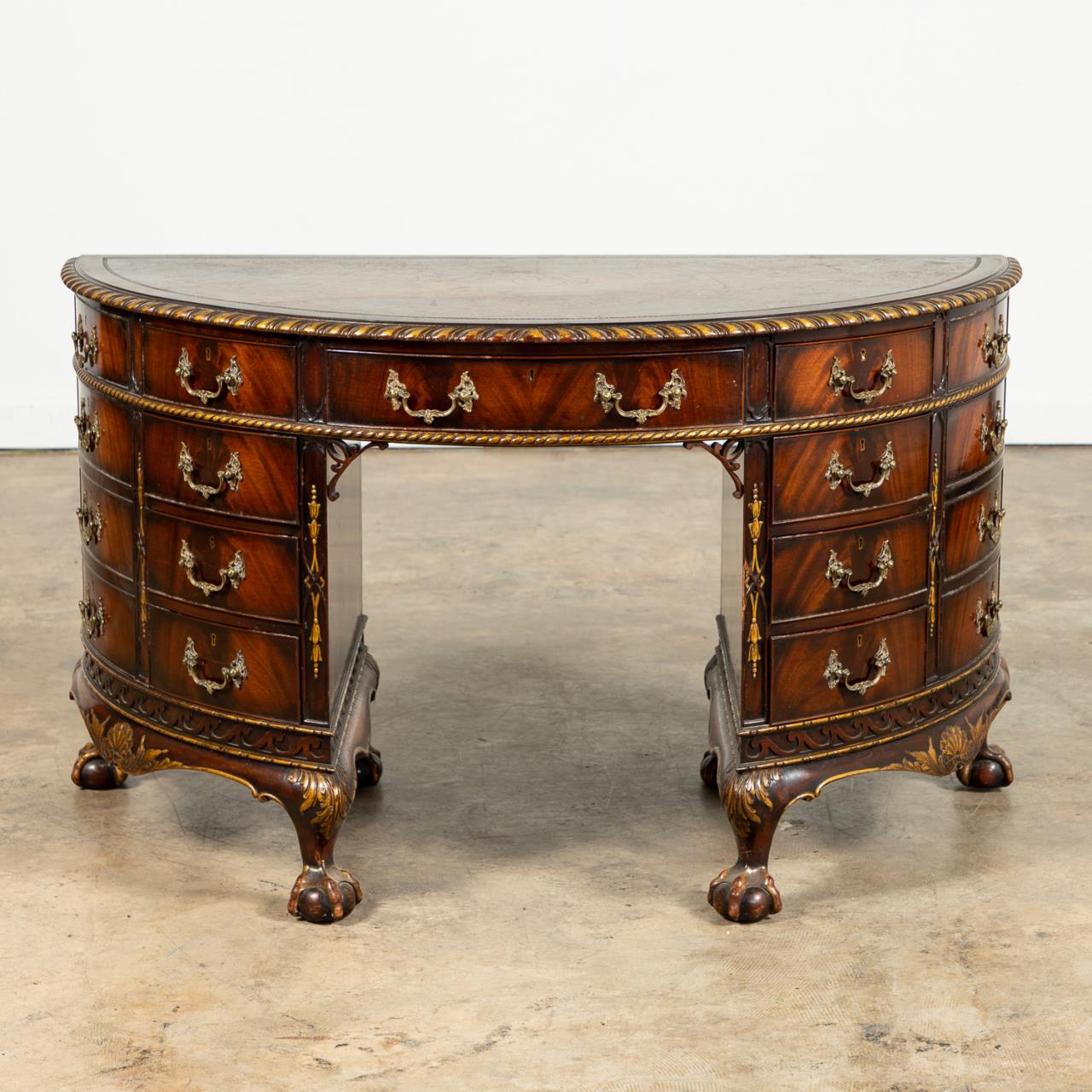 ENGLISH LEATHER TOP DEMILUNE
