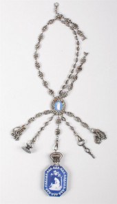 ENGLISH LIGHT-BLUE JASPERWARE