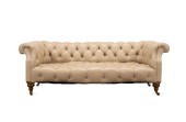 ENGLISH LIGHT TAN LEATHER CHES