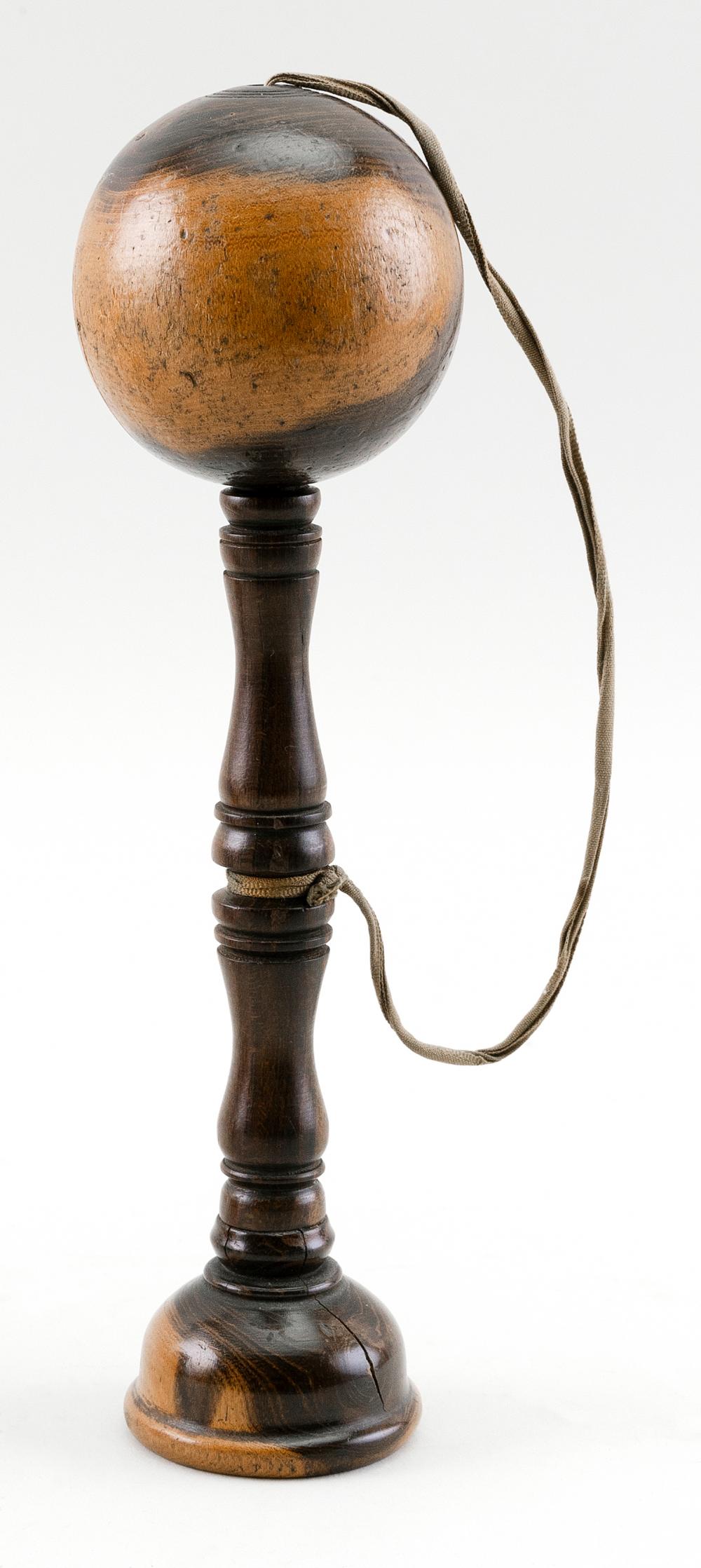 ENGLISH LIGNUM VITAE BILBOQUET 19TH