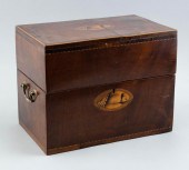 ENGLISH LIQUOR CHEST 19TH CENT